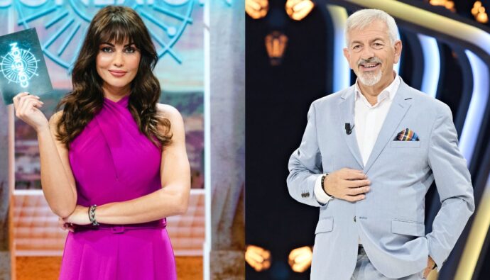 Lara Álvarez y Carlos Sobera