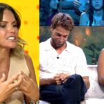 Marta López, Montoya y Anita.