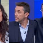 Marta Nebot, Javier Ruiz y Chapu Apalaoza en 'Mañaneros 360'.