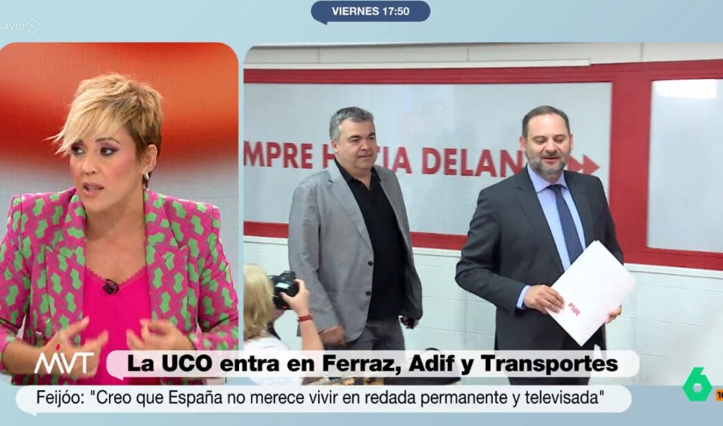 Cristina Pardo en 'Más vale tarde'.
