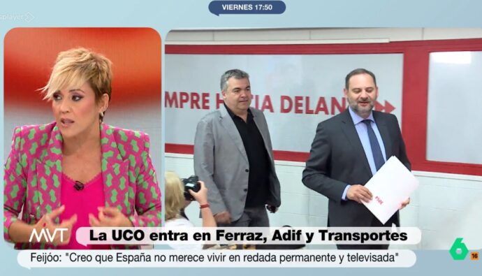 Cristina Pardo en 'Más vale tarde'.