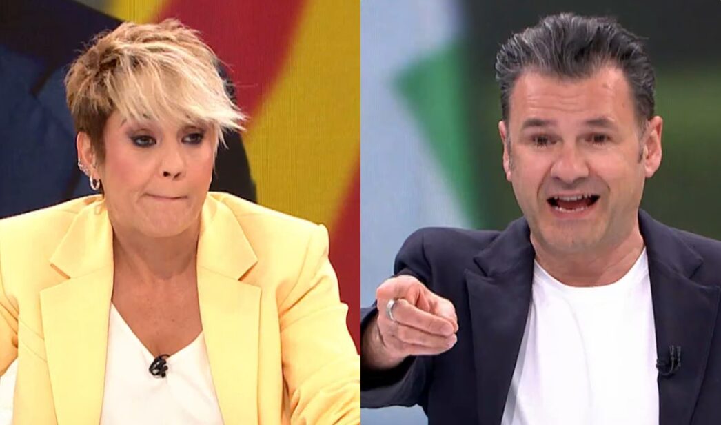 Cristina Pardo e Iñaki López en 'Más vale tarde'.