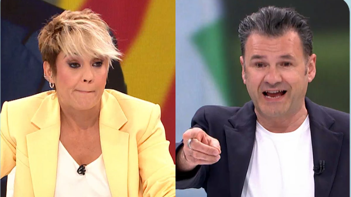 Cristina Pardo e Iñaki López en 'Más vale tarde'.