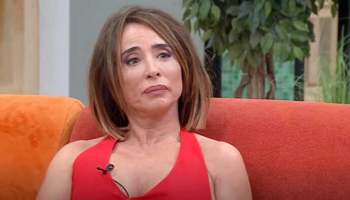 María Patiño en 'La familia de la tele'.