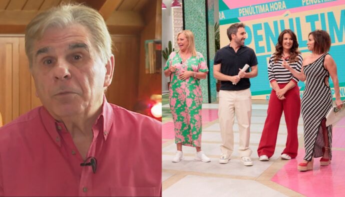 Pedro Ruiz y 'La familia de la tele'.