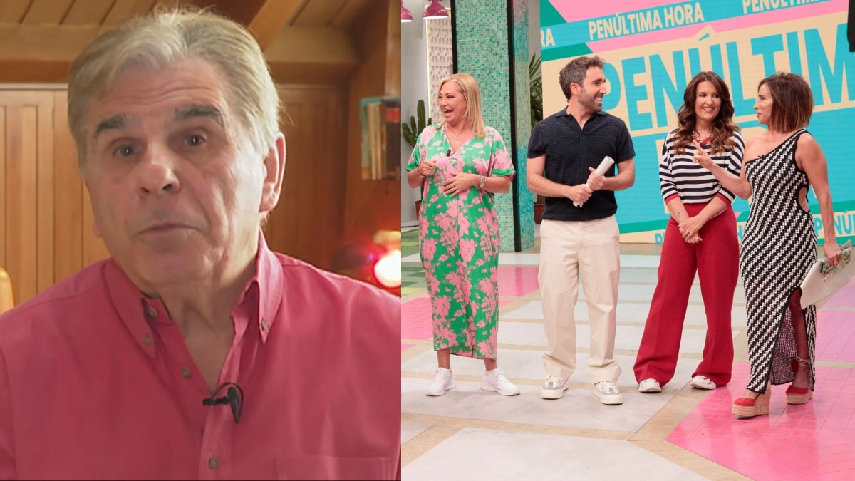 Pedro Ruiz y 'La familia de la tele'.