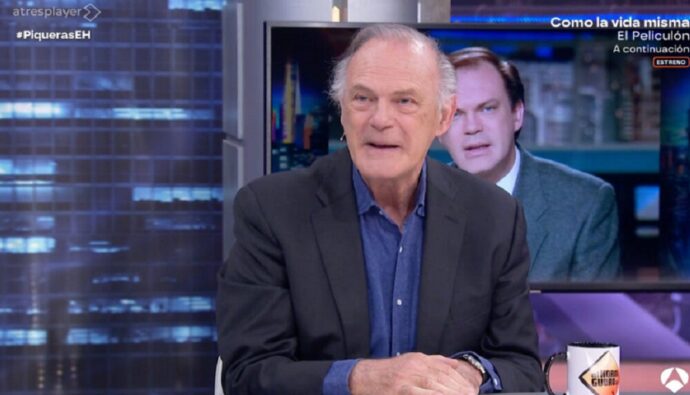 Pedro Piqueras en 'El Hormiguero'.