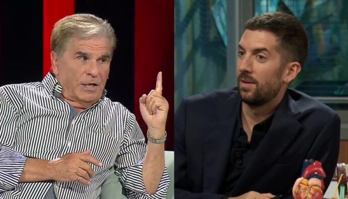Pedro Ruiz y David Broncano