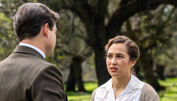 Manuel y Catalina en 'La Promesa'.