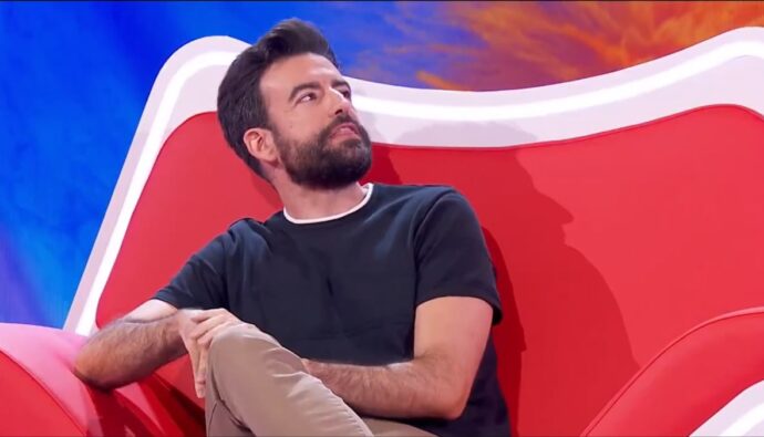 Rafa Castaño en la promo de 'Agárrate al sillón'