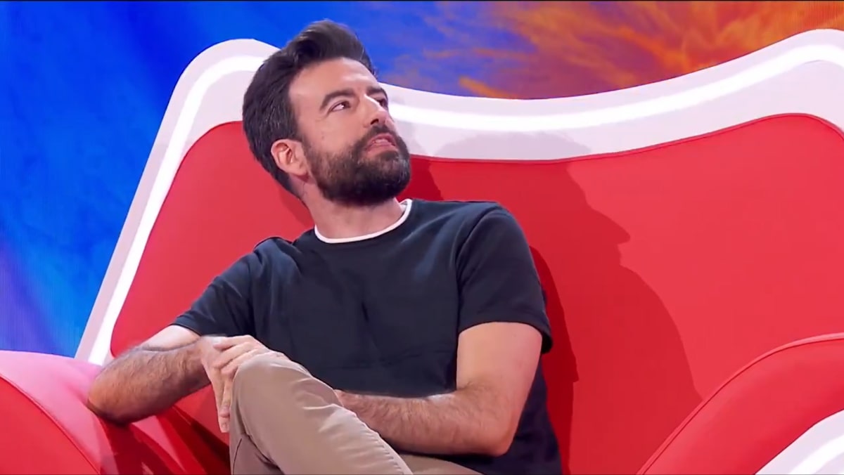 Rafa Castaño en la promo de 'Agárrate al sillón'