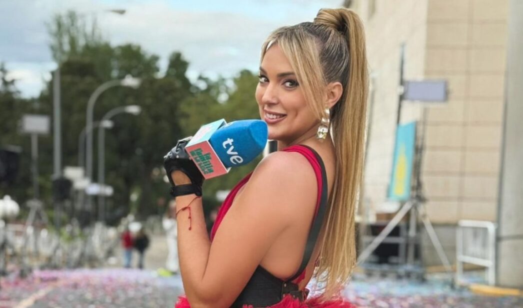 Marta Riesco en 'La familia de la tele'.