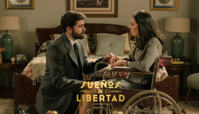 Raúl y María en 'Sueños de libertad'.