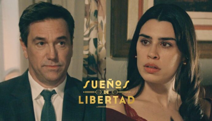 Gabriel y María en 'Sueños de libertad'.