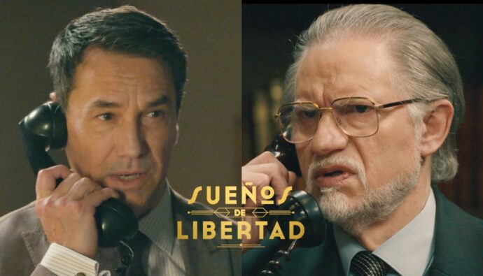 Gabriel y Damián en 'Sueños de libertad'.