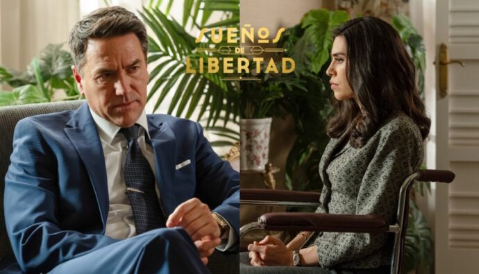 Gabriel y María en 'Sueños de libertad'.