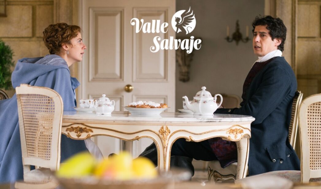 Adriana y Julio en 'Valle Salvaje'.