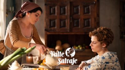 Luisa y Adriana en 'Valle Salvaje'.