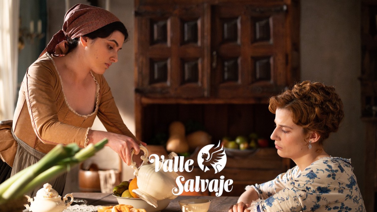 Luisa y Adriana en 'Valle Salvaje'.