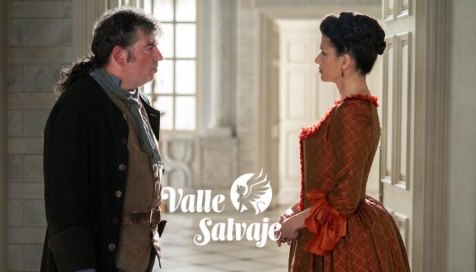 Victoria y Felipe en 'Valle Salvaje'.