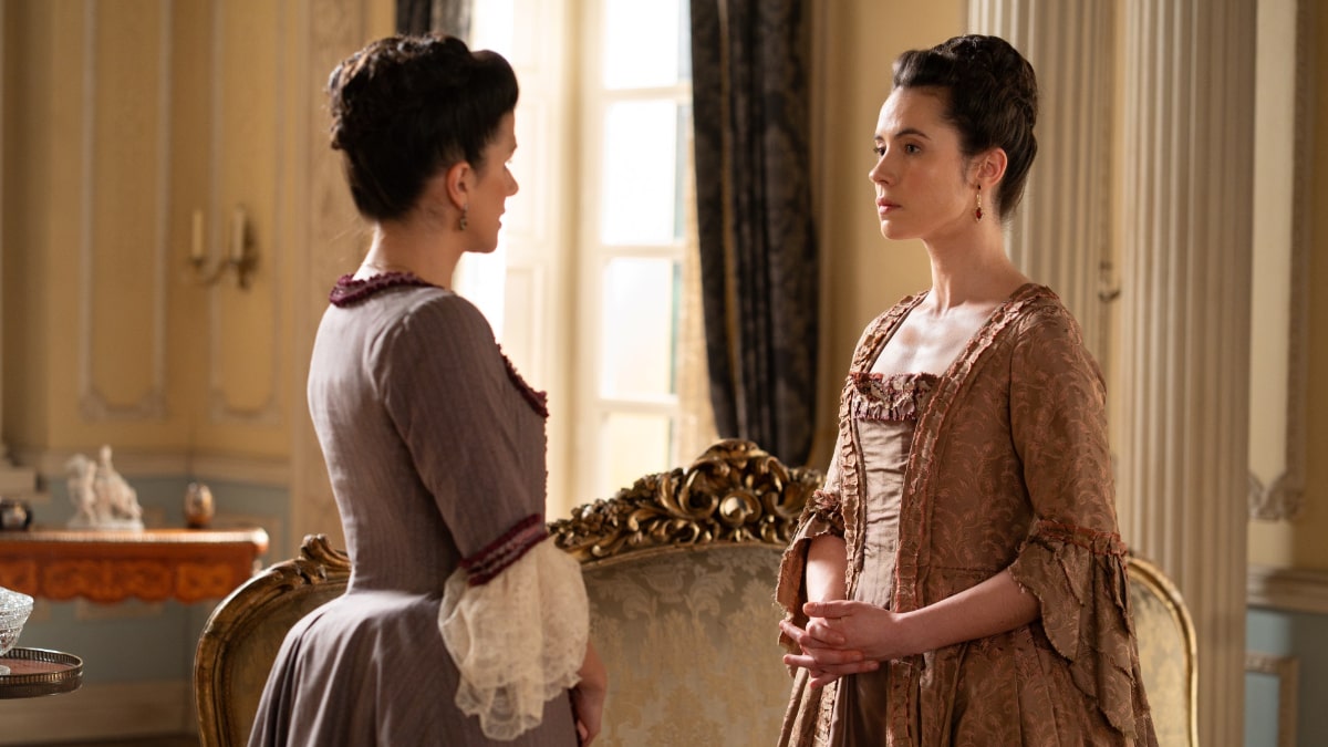 Victoria y Mercedes en 'Valle Salvaje'.