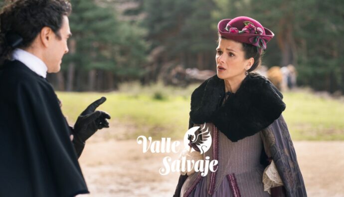 Victoria y José Luis en 'Valle Salvaje'.