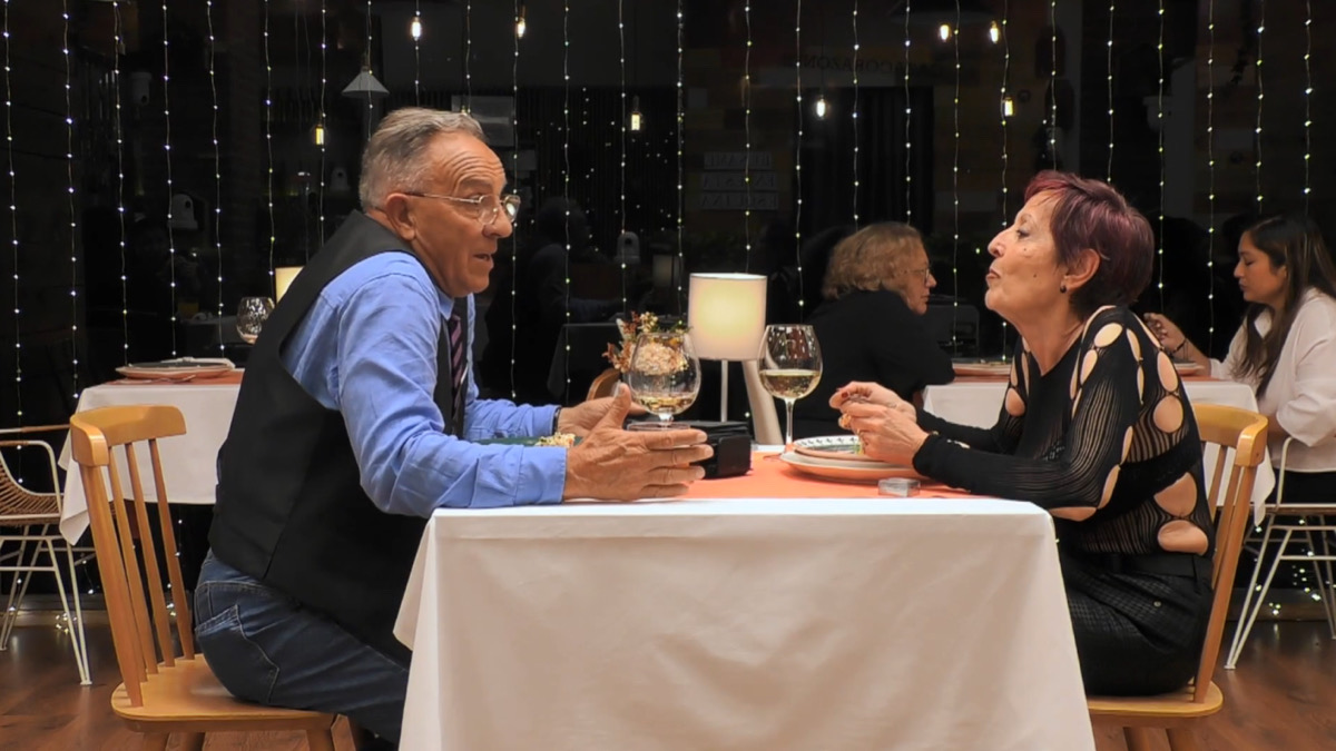Gaspar y Paca en 'First Dates'