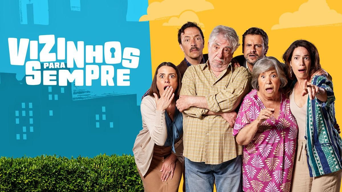 Imagen promocional de 'Vezinhos para sempre', la versión portuguesa de 'La que se avecina'