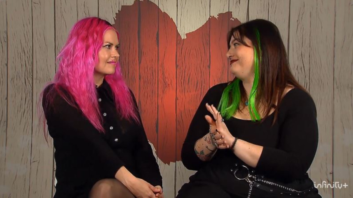 Mimaire y Milena en 'First Dates'