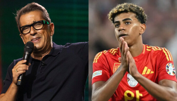 Andreu Buenafuente y Lamine Yamal