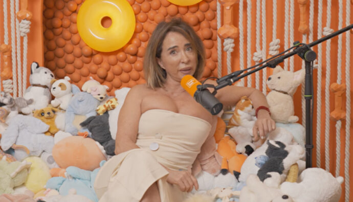 María Patiño en el pódcast 'Perreo'