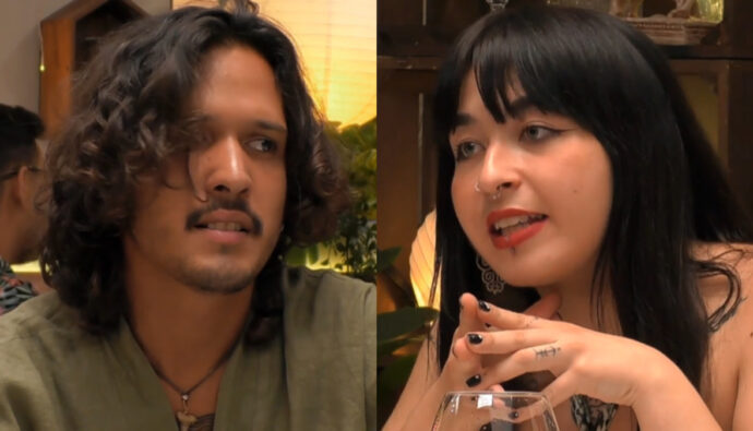 Eddy y Agnes en 'First Dates'