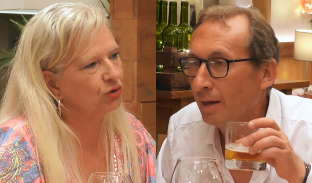 Susana y Paco en 'First Dates'