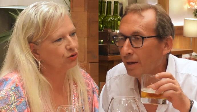 Susana y Paco en 'First Dates'