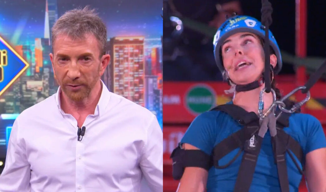 Pablo Motos y Marta Jiménez, colaboradora de 'El Hormiguero'