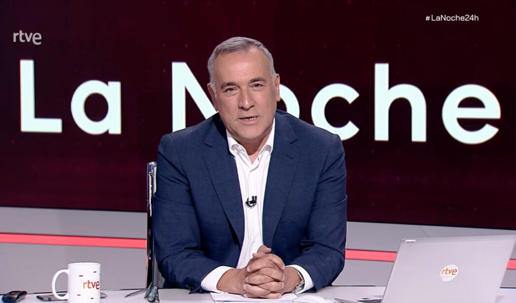 Xabier Fortes en 'La noche en 24 horas'