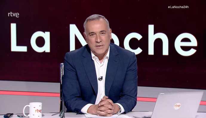 Xabier Fortes en 'La noche en 24 horas'