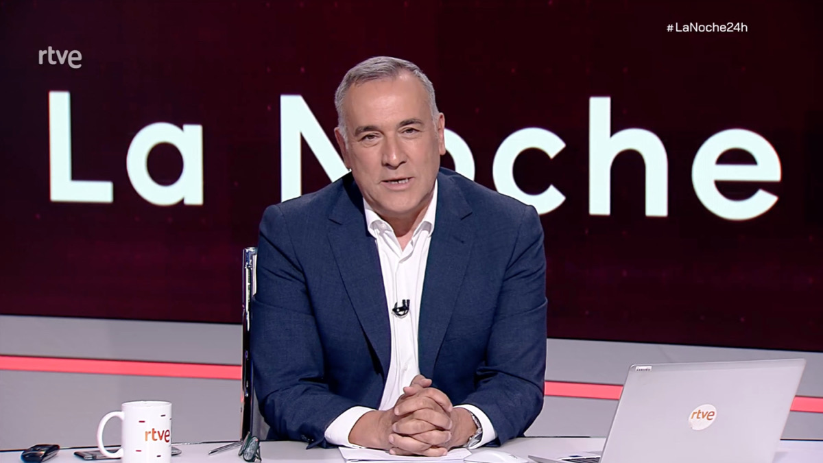 Xabier Fortes en 'La noche en 24 horas'