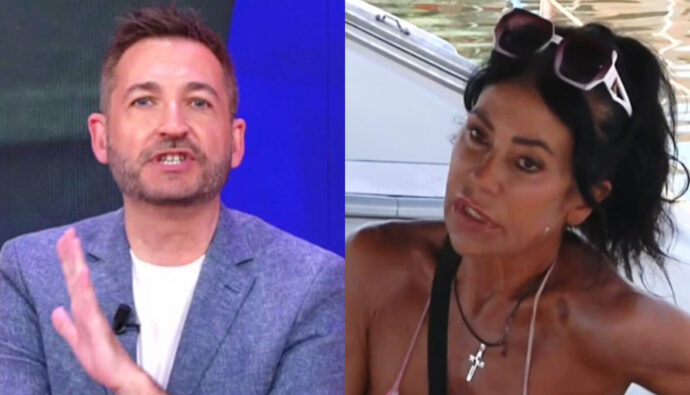 Frank Blanco en 'Tardear' y Maite Galdeano