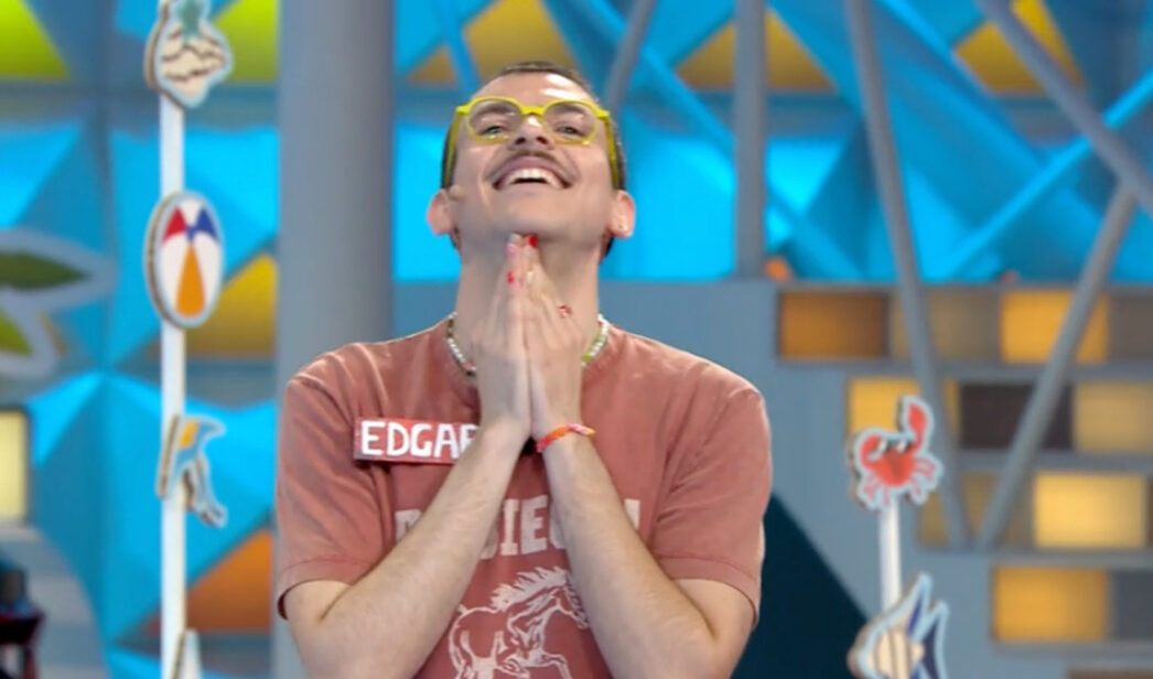 Edgar en 'La ruleta de la suerte'