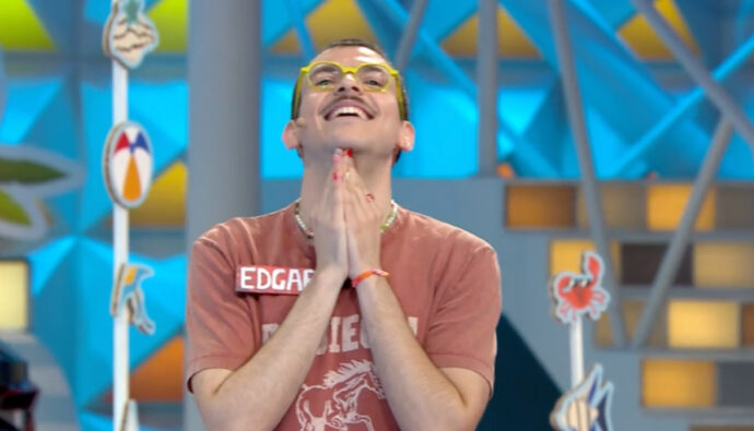 Edgar en 'La ruleta de la suerte'