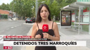 Reportera de 'Telenoticias 2' en Telemadrid