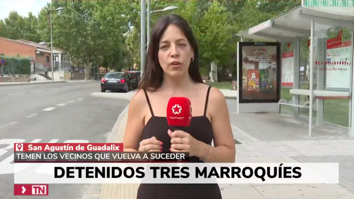 Reportera de 'Telenoticias 2' en Telemadrid