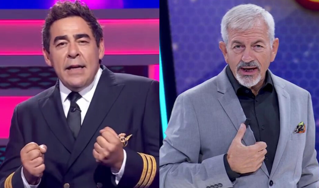 Pablo Chiapella (TVE) y Carlos Sobera (Telecinco)