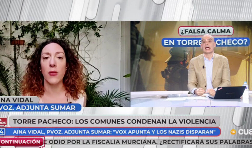 Aina Vidal se enciende con Nacho Abad en 'En boca de todos'