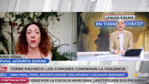 Aina Vidal se enciende con Nacho Abad en 'En boca de todos'