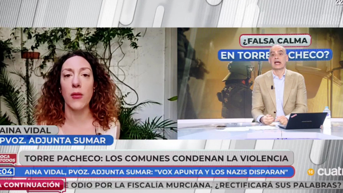 Aina Vidal se enciende con Nacho Abad en 'En boca de todos'