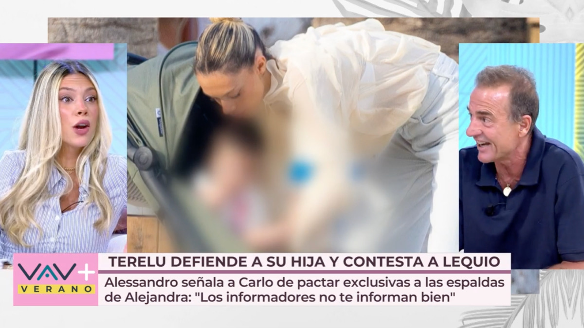 Alejandra Rubio y Alessandro Lequio en 'Vamos a ver'