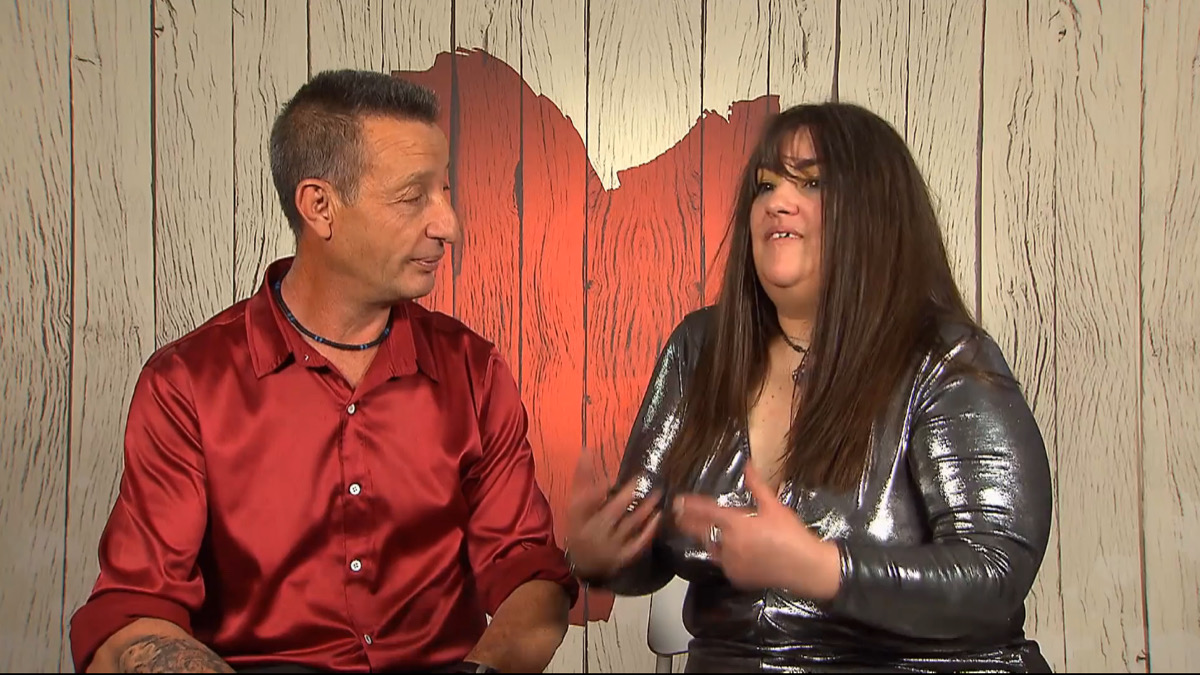 Juan y Teresita en 'First Dates'