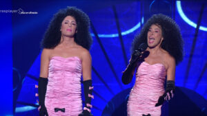 Mikel Herzog Jr y Nina en 'Tu cara me suena 12'